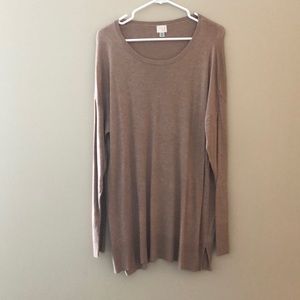 Simple Tan Sweater